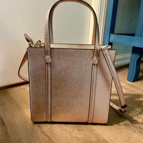 NWOT Kate Spade Kenzie Tote Rose Gold - Picture 4 of 10